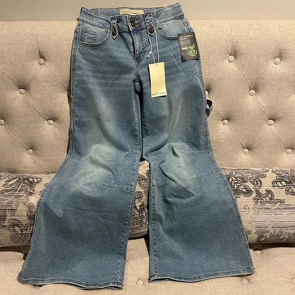 Love Denim Flare Jeans in Light Blue - Picture 6 of 10